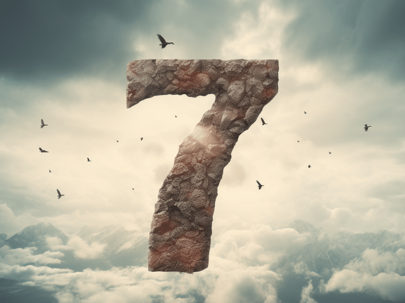 El número de vida 7: Descubriendo su profundo significado