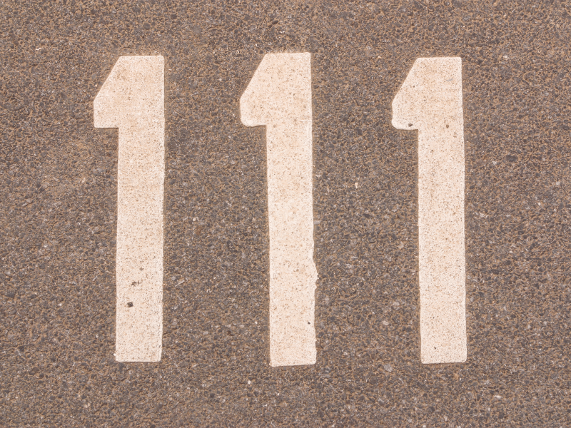 significado del 111